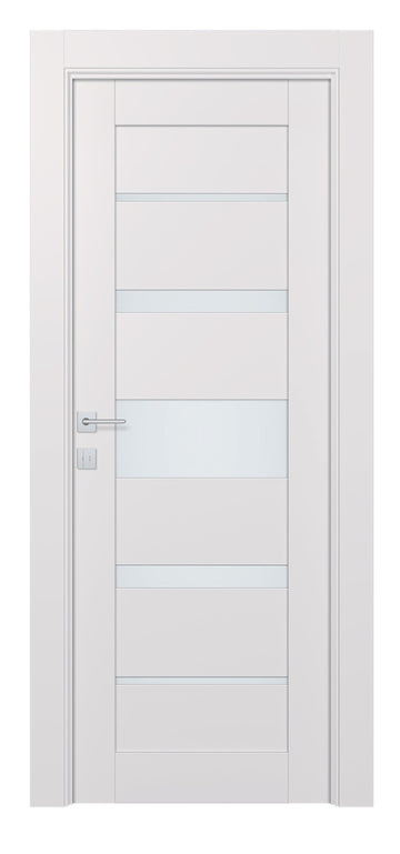Belldinni Avon 07 03 Vetro Snow White Modern Interior Door