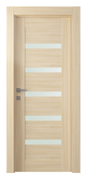 Belldinni Avon 07 04 Vetro Loire Ash Modern Interior Door