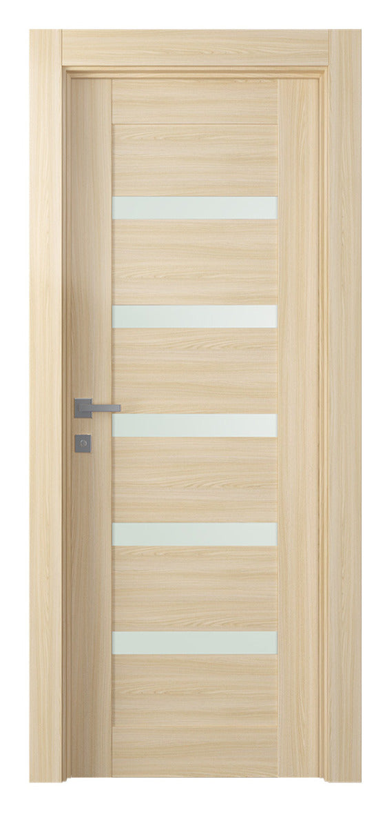Belldinni Avon 07 04 Vetro Loire Ash Modern Interior Door