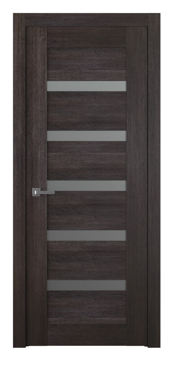 Belldinni Avon 07 04 Vetro Veralinga Oak Laminated Modern Interior Door
