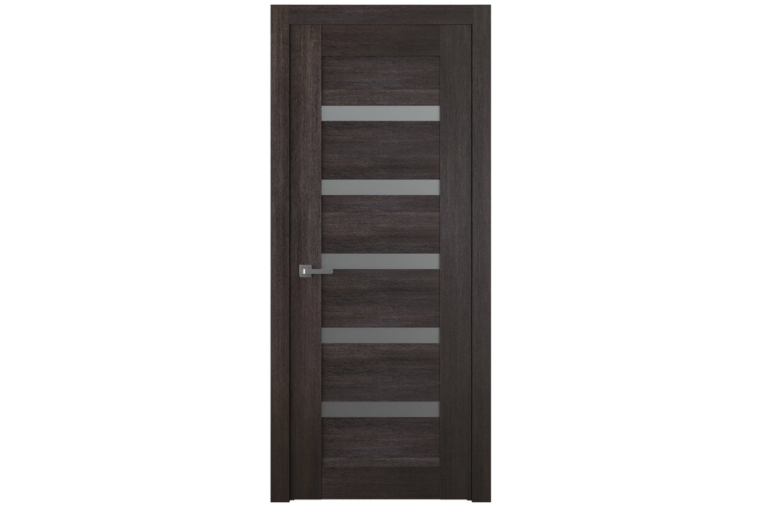 Belldinni Avon 07 04 Vetro Veralinga Oak Laminated Modern Interior Door