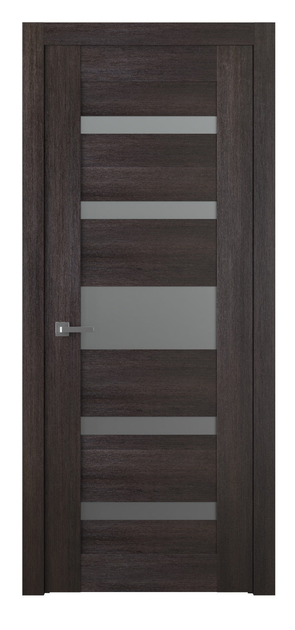 Belldinni Avon 07 05 Vetro Veralinga Oak Laminated Modern Interior Door