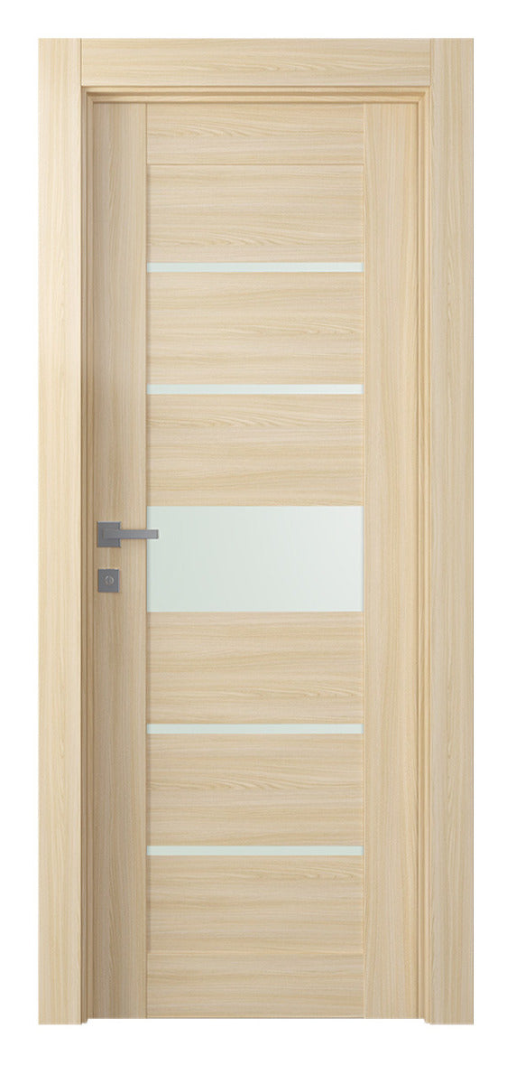 Belldinni Avon 07 06 Vetro Loire Ash Modern Interior Door