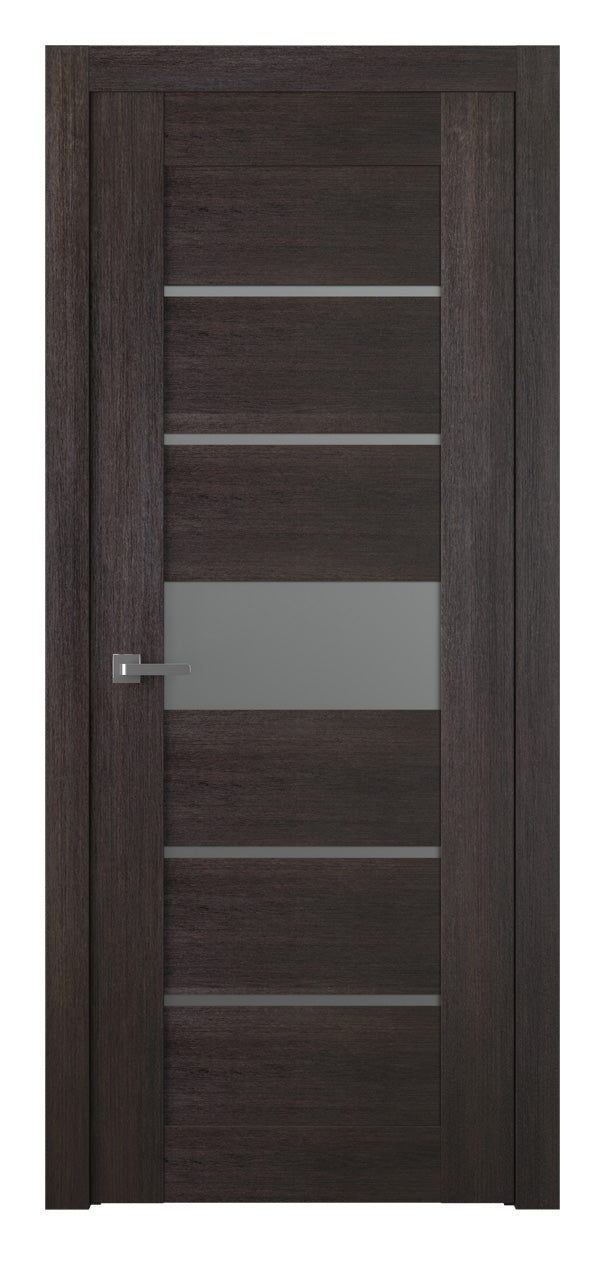 Belldinni Avon 07 06 Vetro Veralinga Oak Laminated Modern Interior Door
