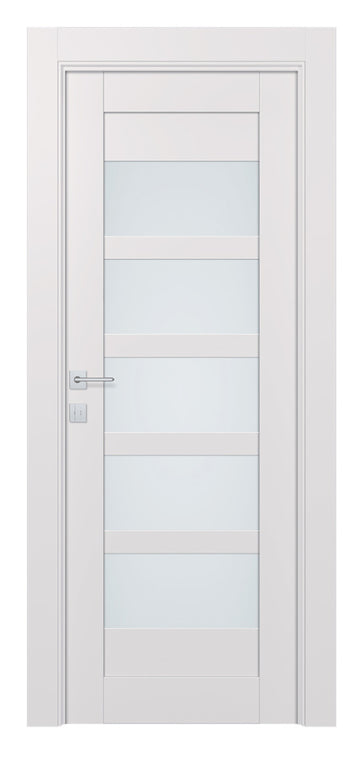 Belldinni Avon 07 07 Vetro Snow White Modern Interior Door