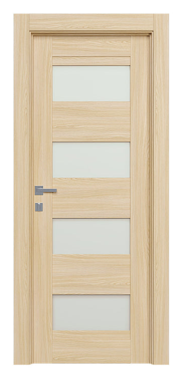 Belldinni Avon 07 08 Vetro Loire Ash Modern Interior Door