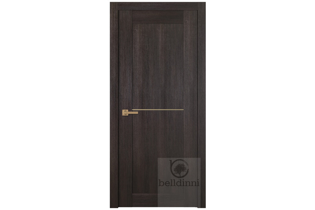 Belldinni Avon 07 1H Gold Veralinga Oak Laminated Modern Interior Door - Single Door