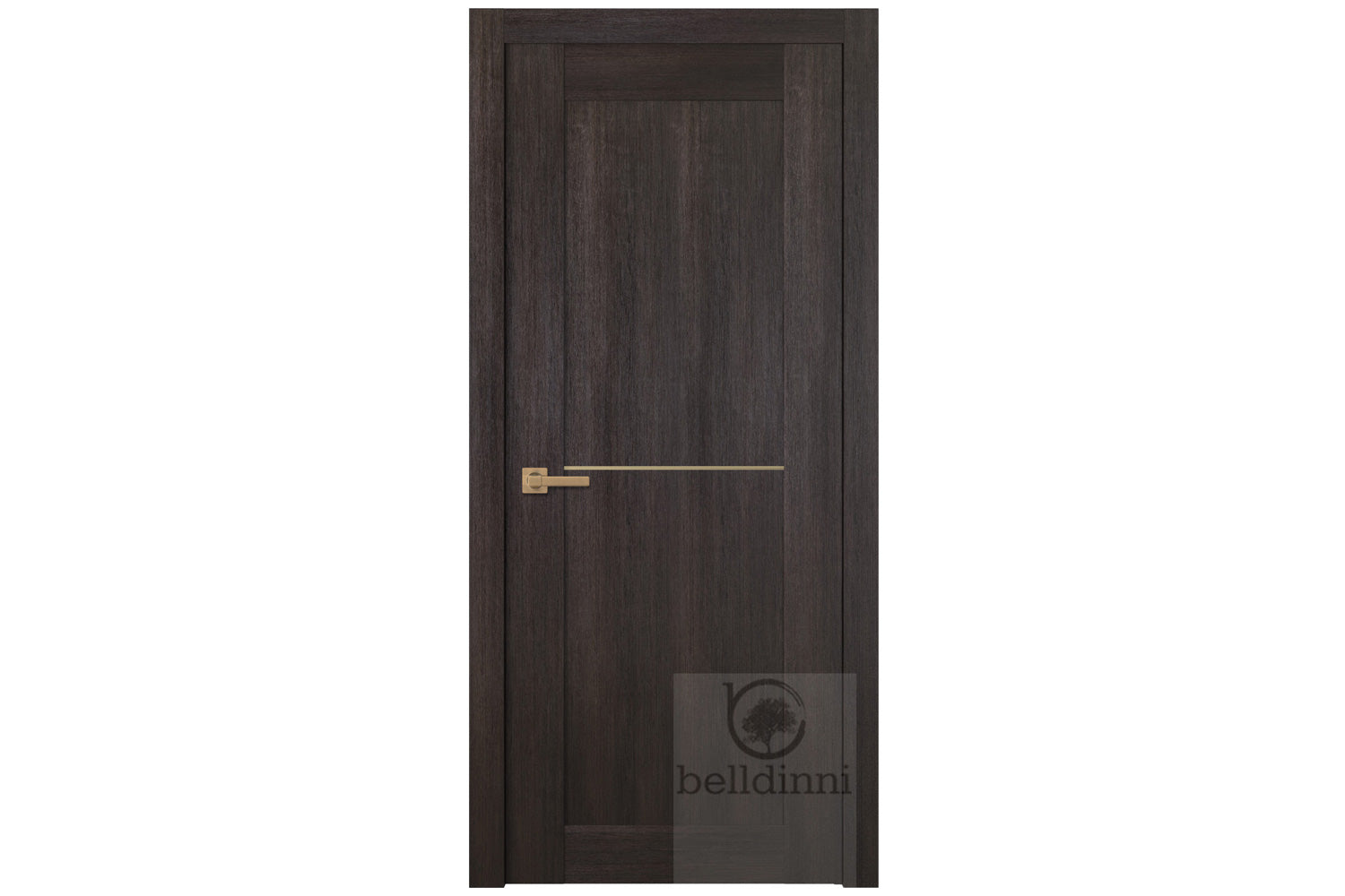 Belldinni Avon 07 1H Gold Veralinga Oak Laminated Modern Interior Door - Single Door