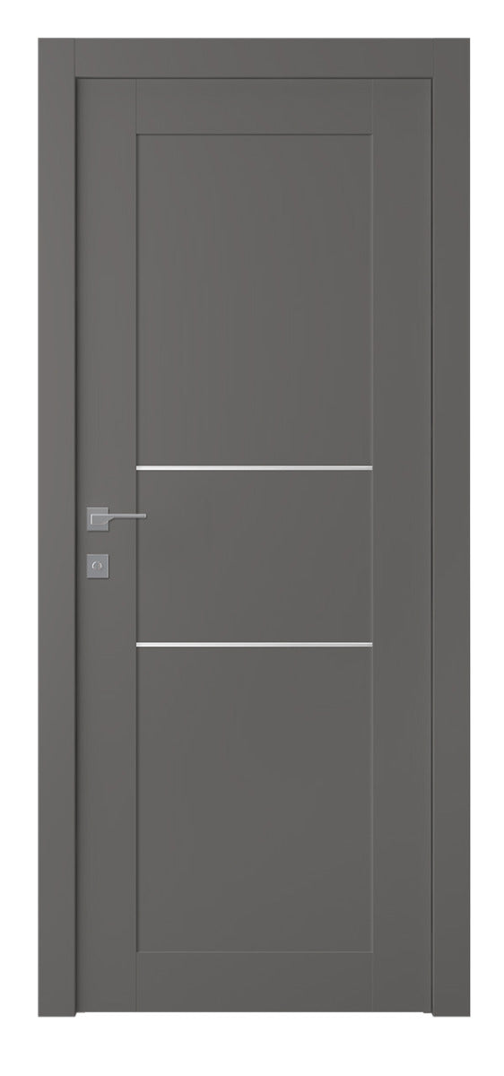 Belldinni Avon 07 2H Gray Matte Modern Interior Door