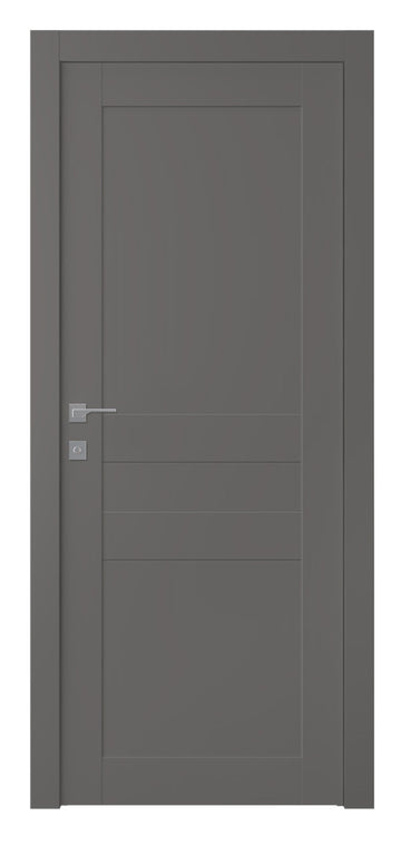 Belldinni Avon 07 2R Gray Matte Modern Interior Door