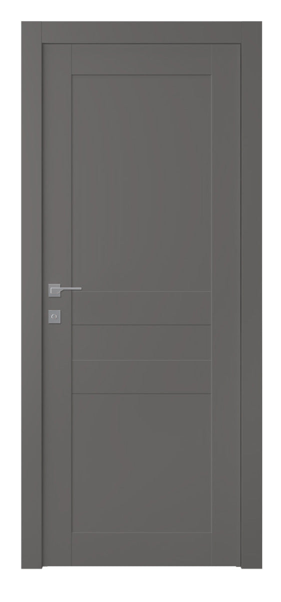 Belldinni Avon 07 2R Gray Matte Modern Interior Door