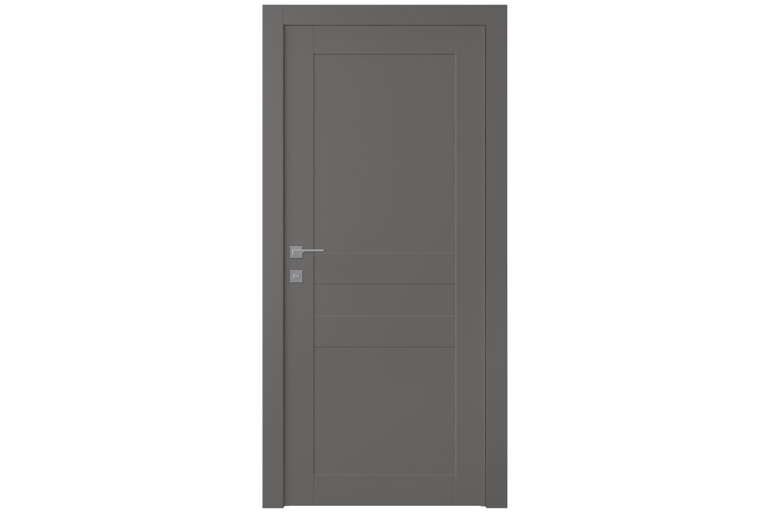 Belldinni Avon 07 2R Gray Matte Modern Interior Door - Single Door