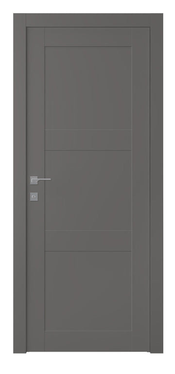Belldinni Avon 07 2RN Gray Matte Modern Interior Door