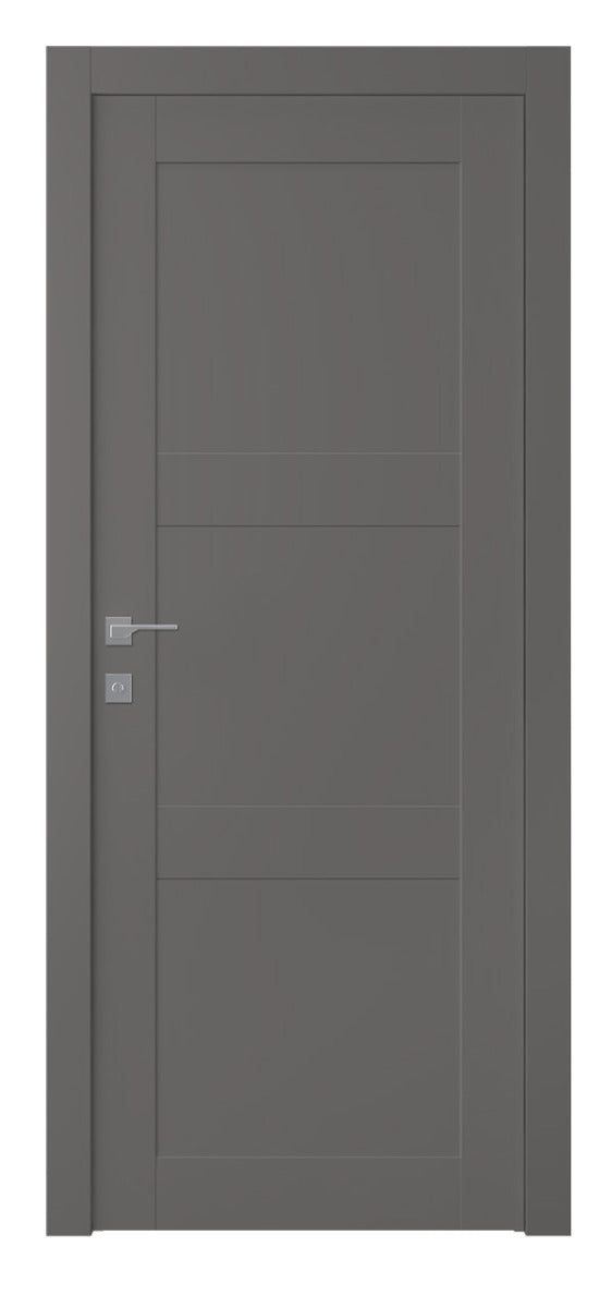 Belldinni Avon 07 2RN Gray Matte Modern Interior Door