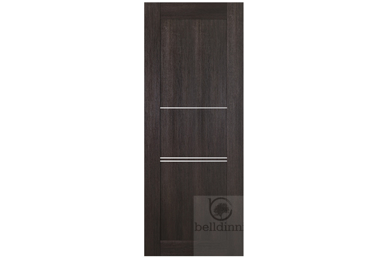 Belldinni Avon 07 3H Veralinga Oak Laminated Modern Interior Door - slab