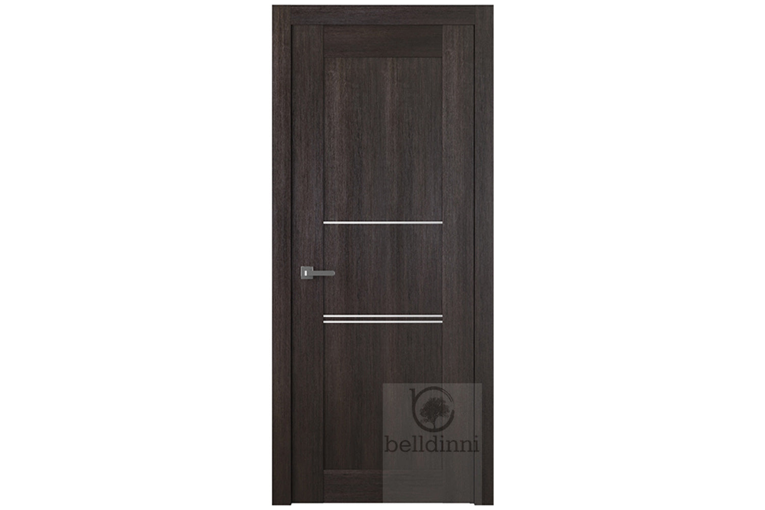 Belldinni Avon 07 3H Veralinga Oak Laminated Modern Interior Door - single door