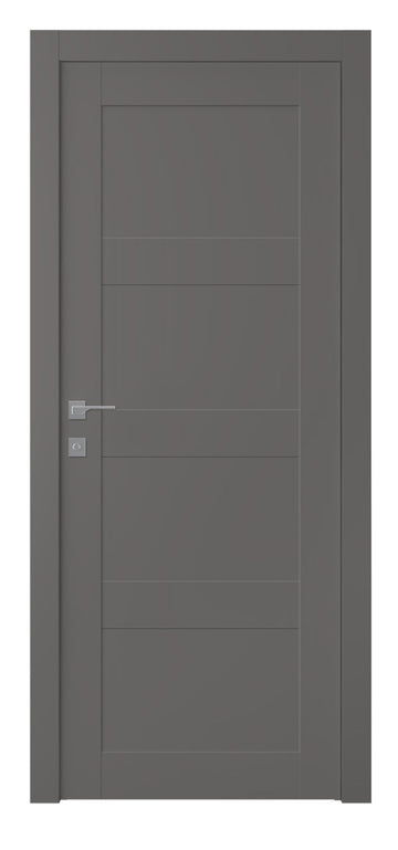 Belldinni Avon 07 3R Gray Matte Modern Interior Door