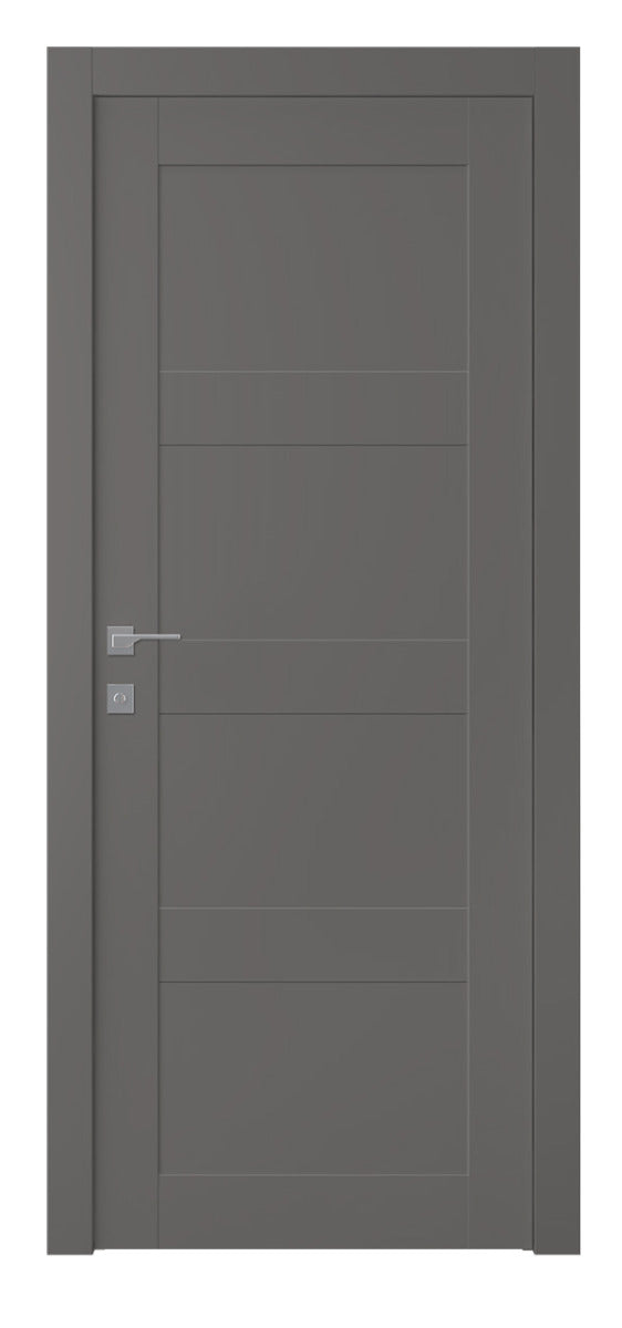 Belldinni Avon 07 3R Gray Matte Modern Interior Door