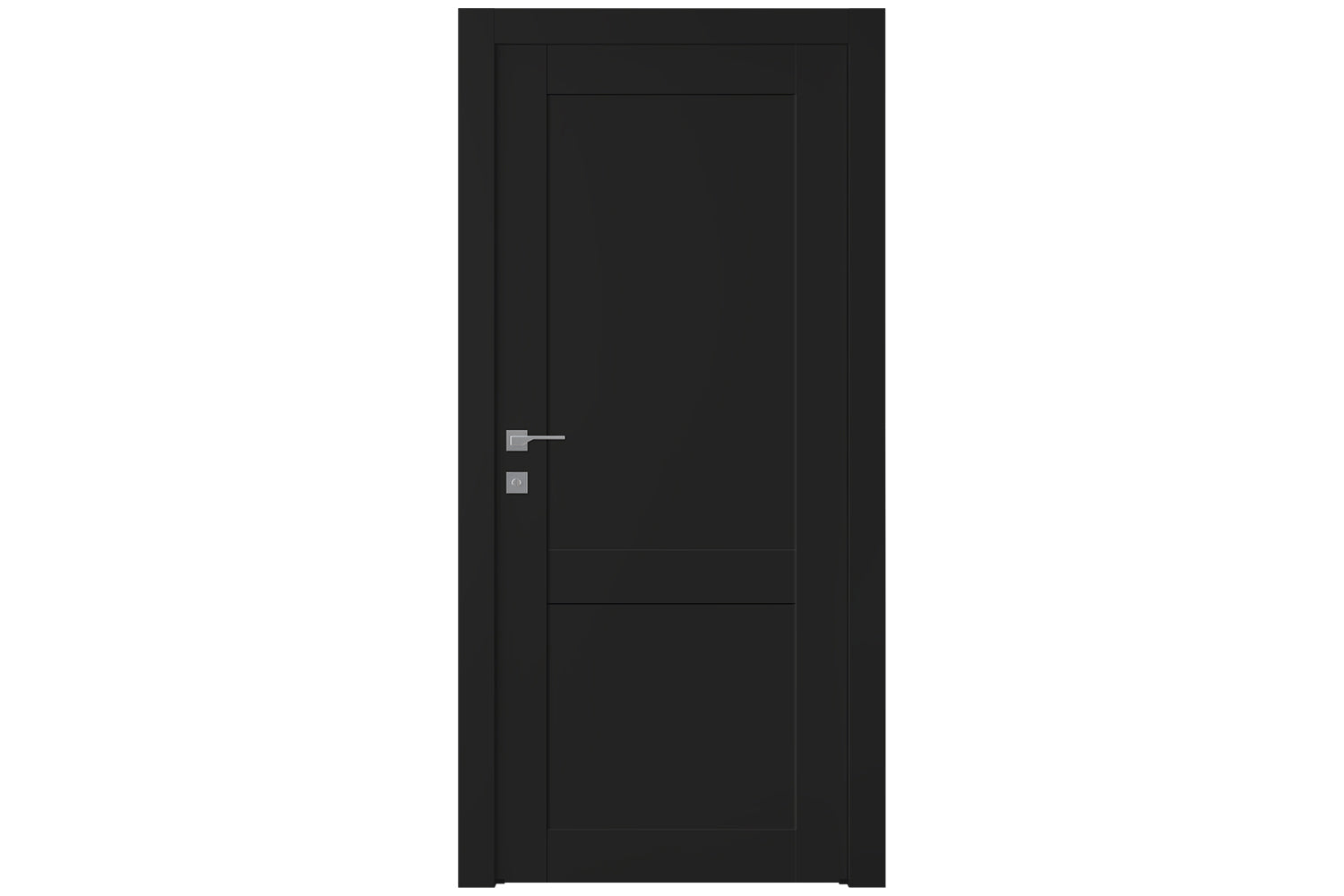 Belldinni Avon 07 R Black Matte Modern Interior Door - Single Door