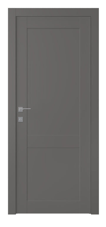 Belldinni Avon 07 R Gray Matte Modern Interior Door