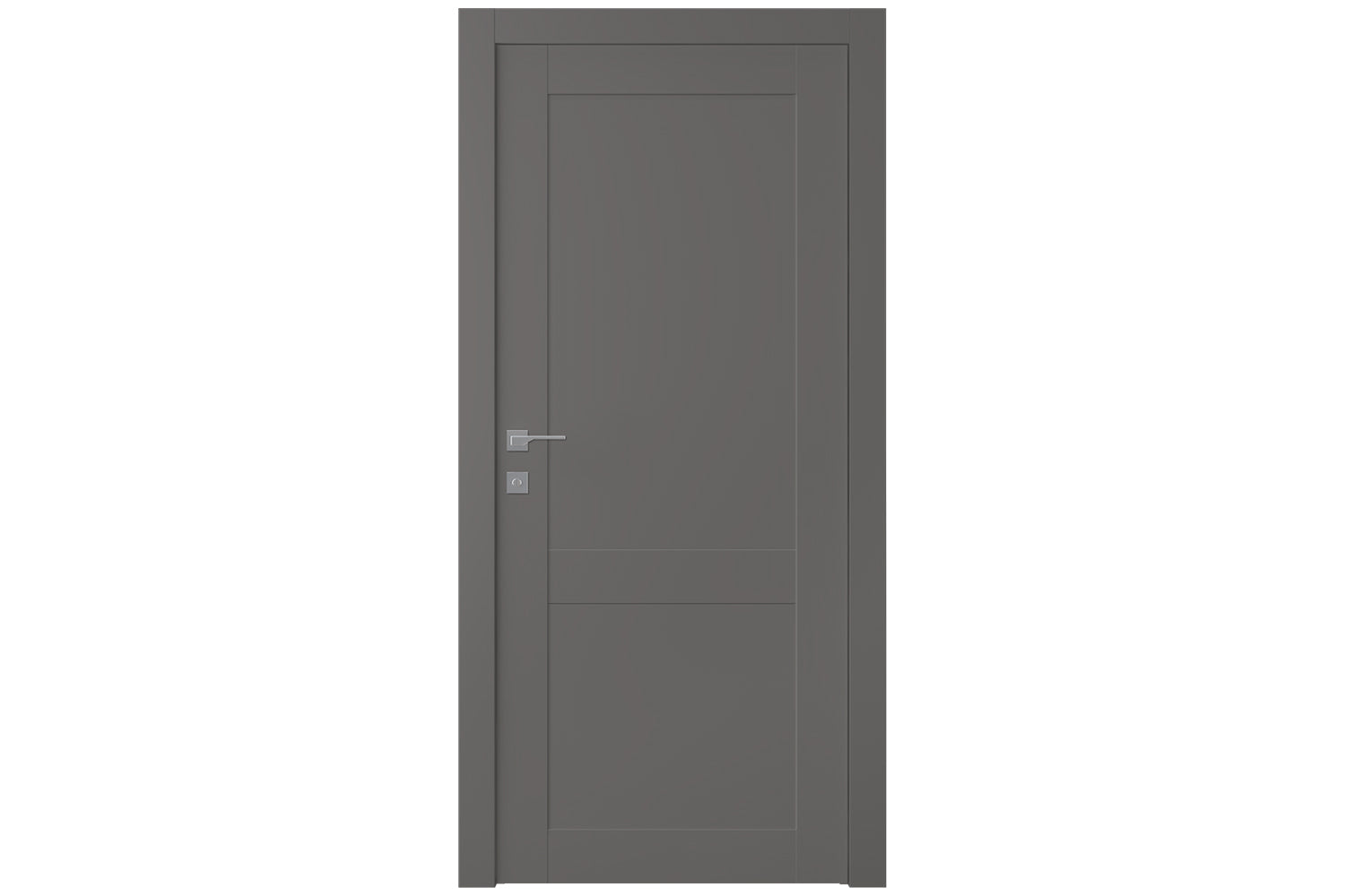 Belldinni Avon 07 R Gray Matte Modern Interior Door - Single Door