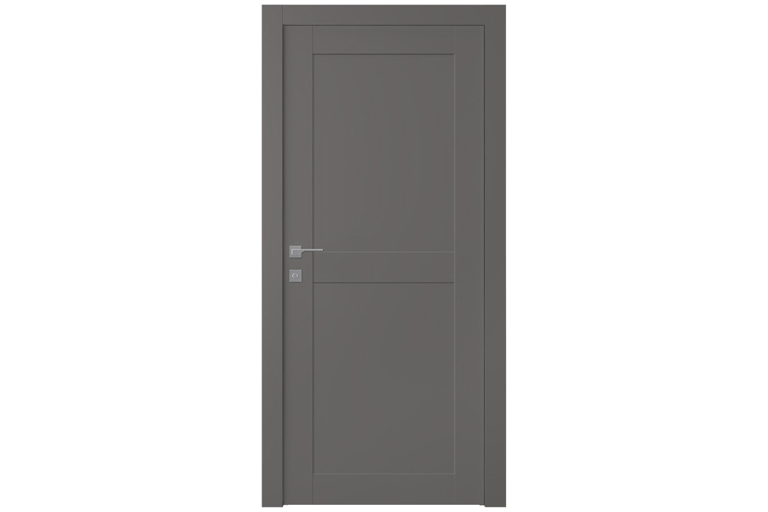 Belldinni Avon 07 RN Gray Matte Modern Interior Door - Single Door