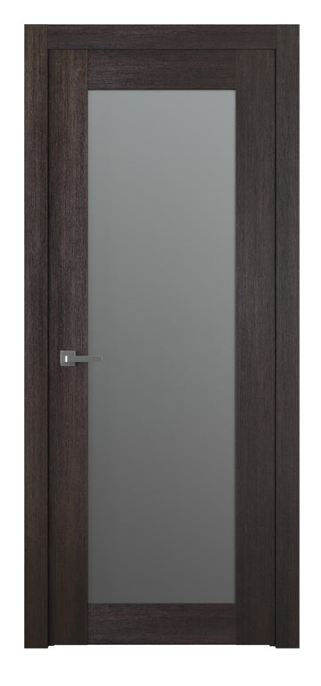 Belldinni Avon 207 Vetro Veralinga Oak Laminated Modern Interior Door