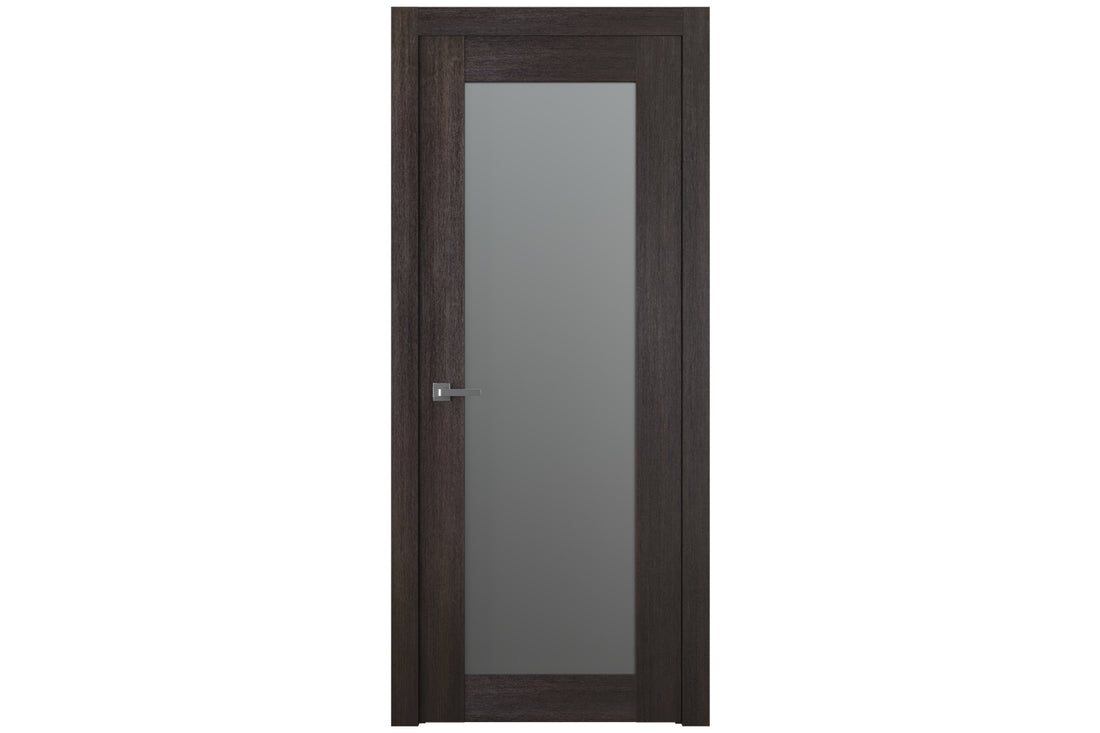 Belldinni Avon 207 Vetro Veralinga Oak Laminated Modern Interior Door