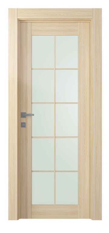Belldinni Avon 10 Lite Vetro Loire Ash Modern Interior Door
