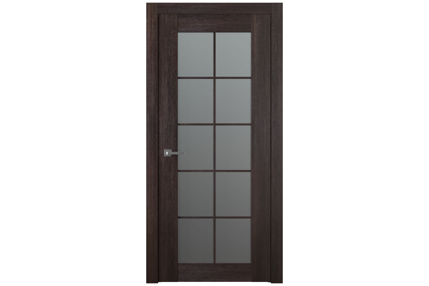 Belldinni Avon 10 Lite Vetro Veralinga Oak Modern Interior Door - Single Door