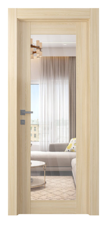 Belldinni Avon 207 Clear Vetro Loire Ash Modern Interior Door