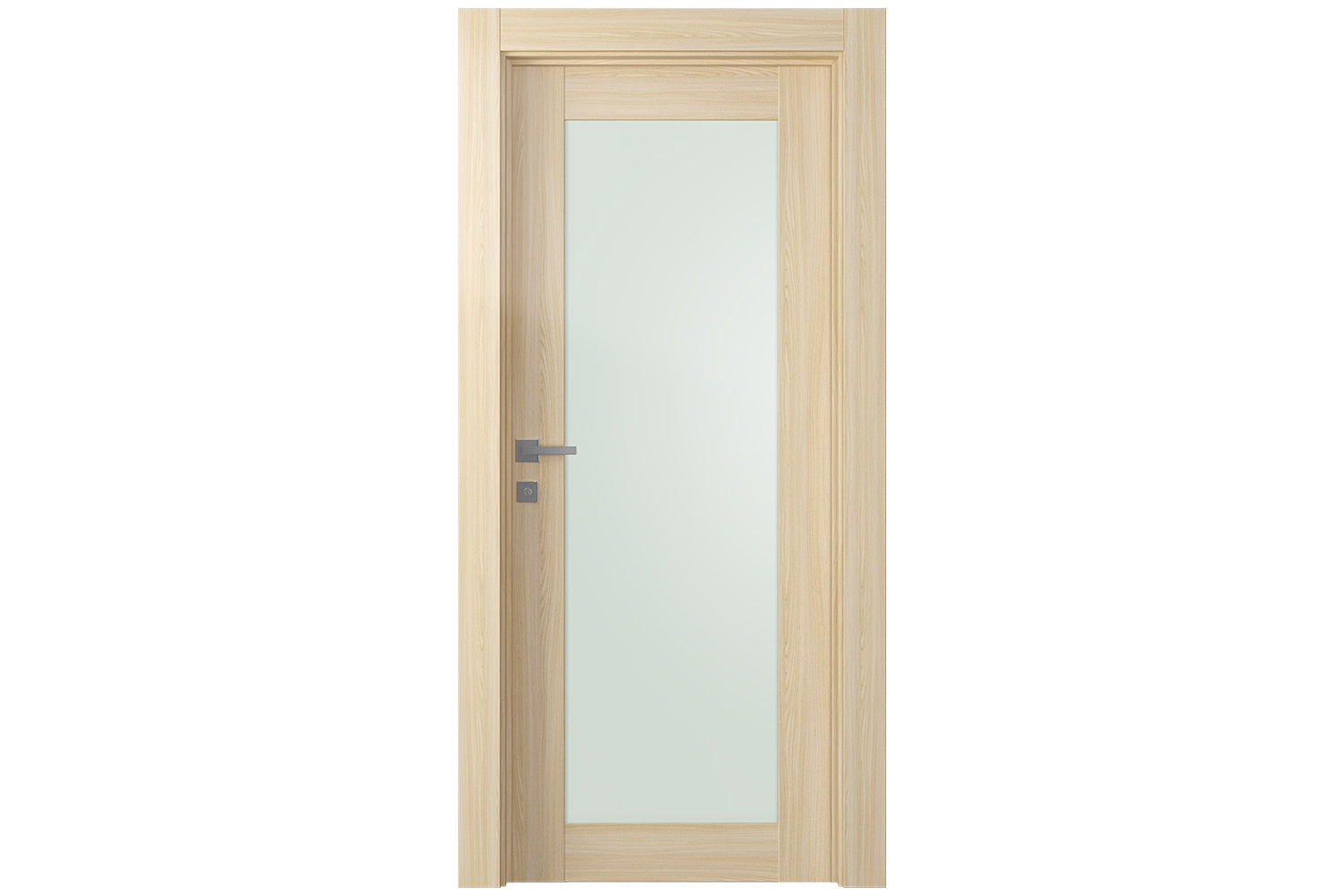 Belldinni Avon 207 Vetro Loire Ash Modern Interior Door - Single Door