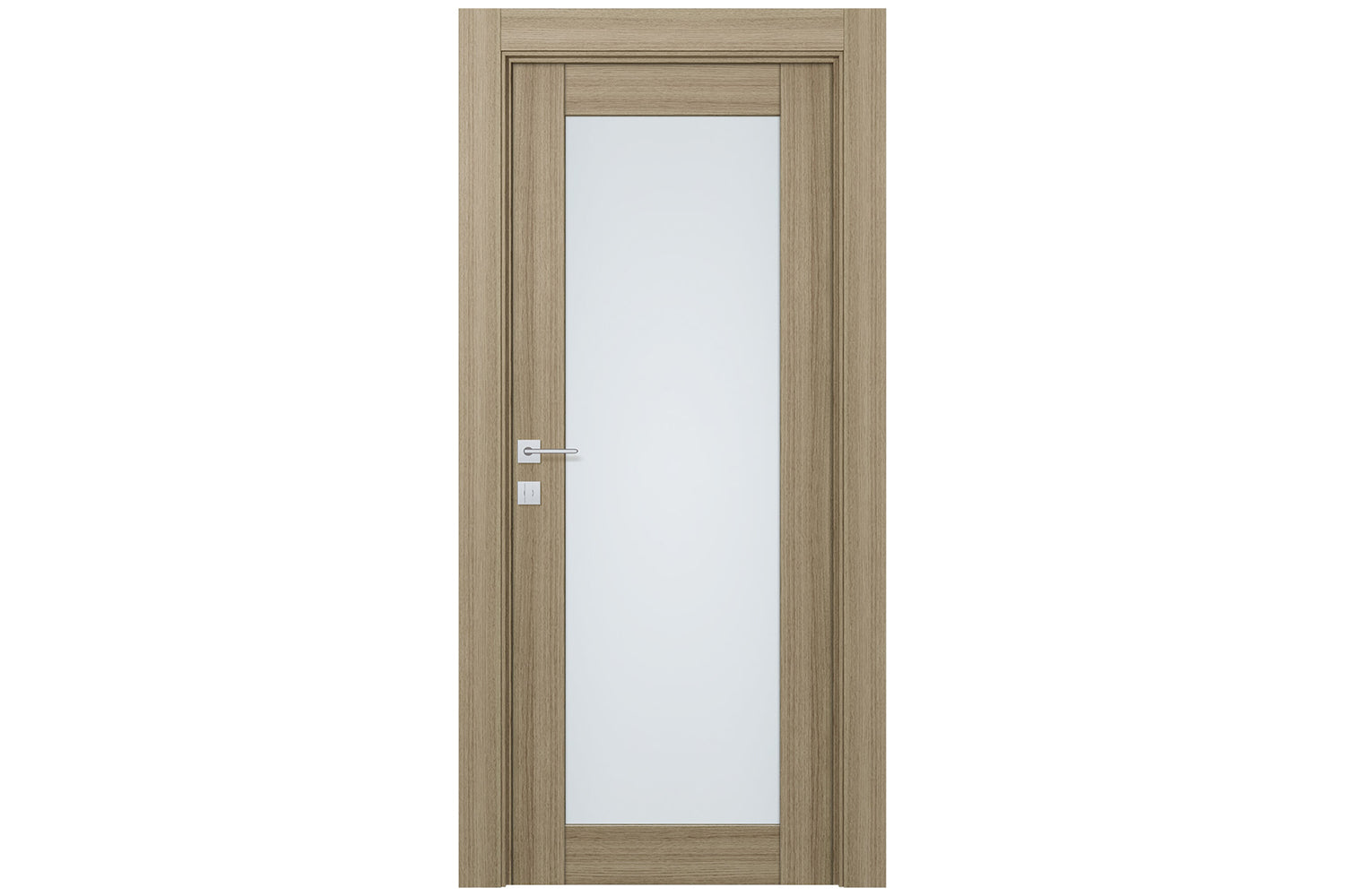 Belldinni Avon 207 Vetro Shambor Laminated Modern Interior Door - Single Door