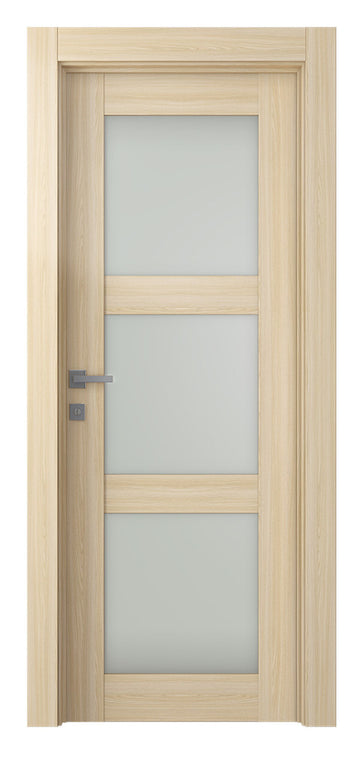 Belldinni Avon 3 Lite Vetro Loire Ash Modern Interior Door