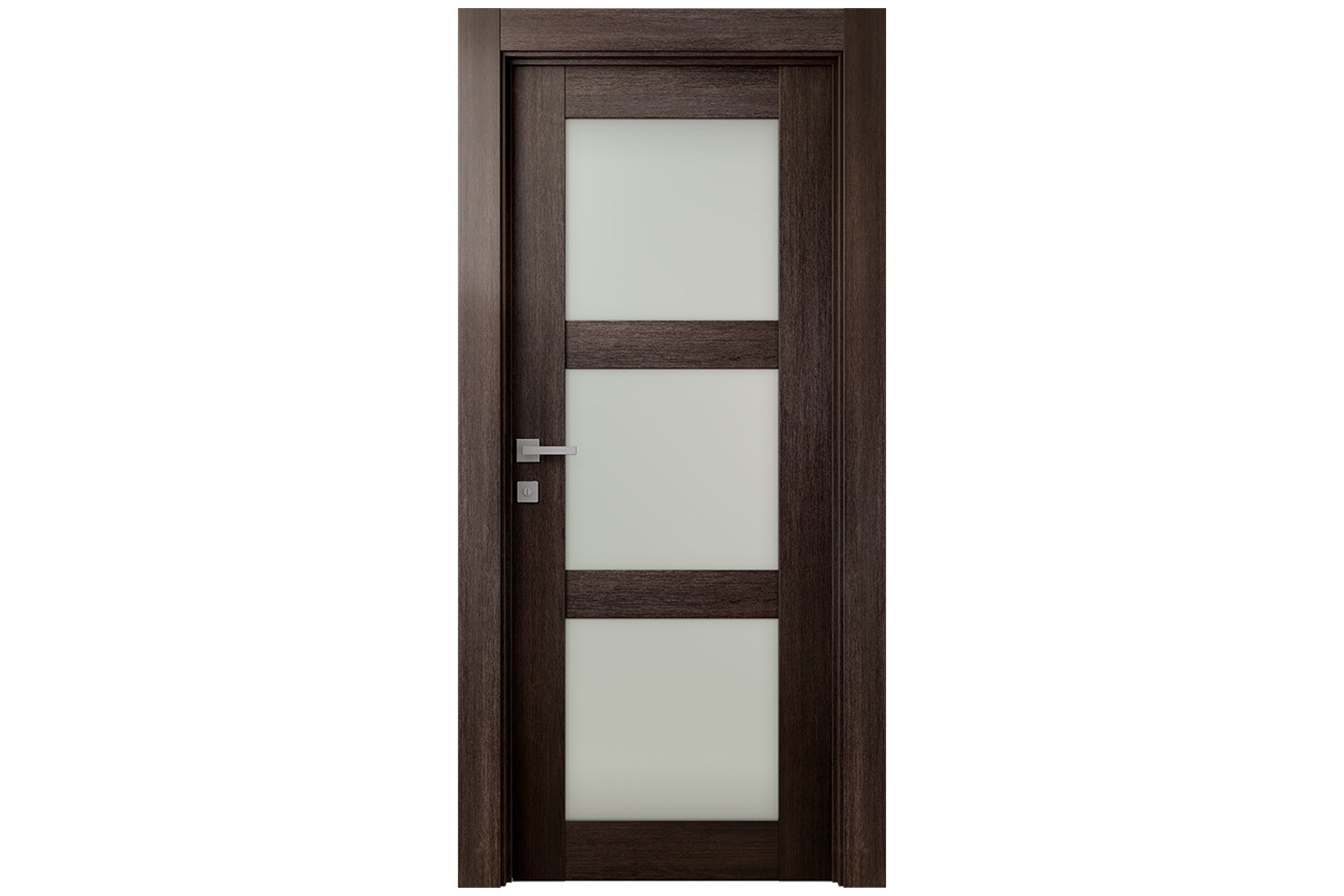 Belldinni Avon 3 Lite Vetro Veralinga Oak Modern Interior Door - Single Door