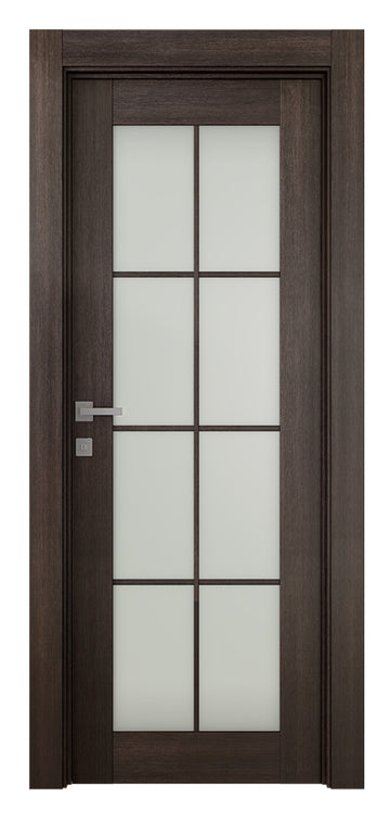 Belldinni Avon 8 Lite Vetro Veralinga Oak Modern Interior Door