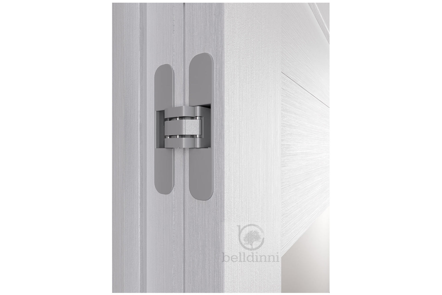 Belldinni Berta Vetro Bianco Noble Laminated Modern Interior Door