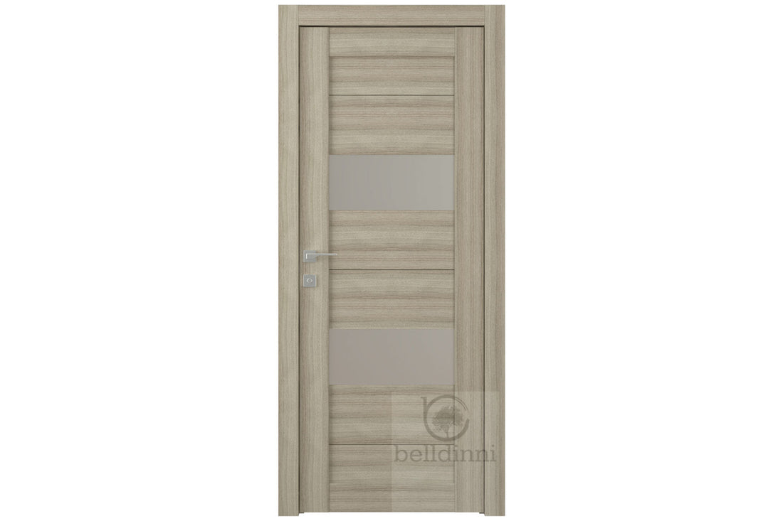 Belldinni Berta Vetro Shambor Laminated Modern Interior Door - Single Door
