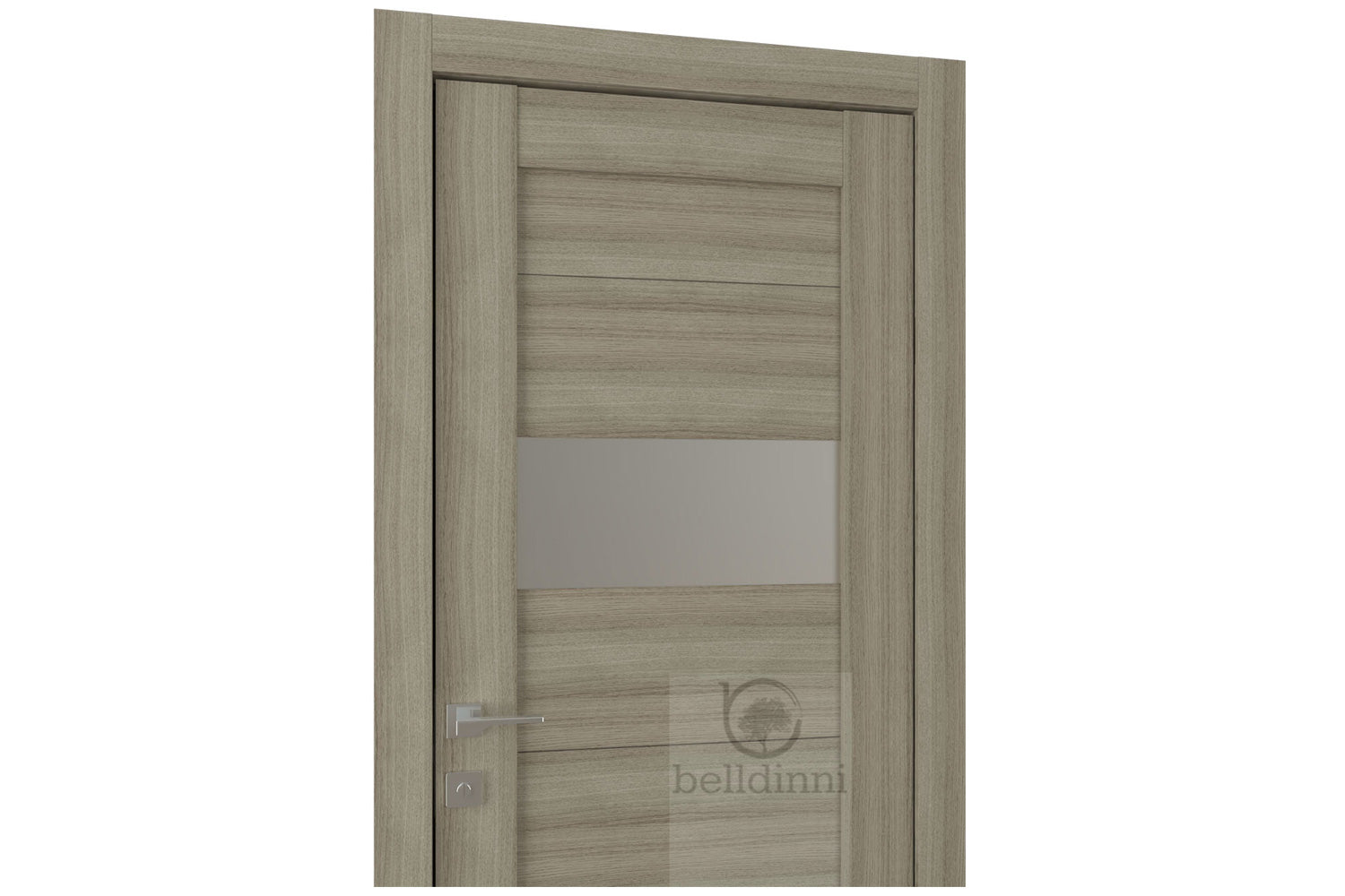 Belldinni Berta Vetro Shambor Laminated Modern Interior Door