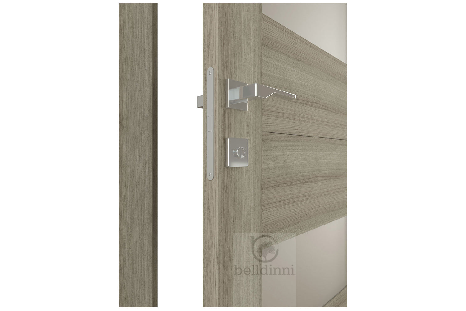 Belldinni Berta Vetro Shambor Laminated Modern Interior Door