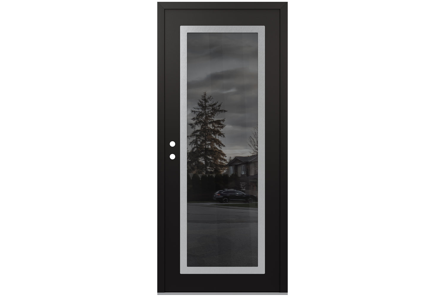 Belldinni Diamond C1 Black Modern Exterior Door - Single Door