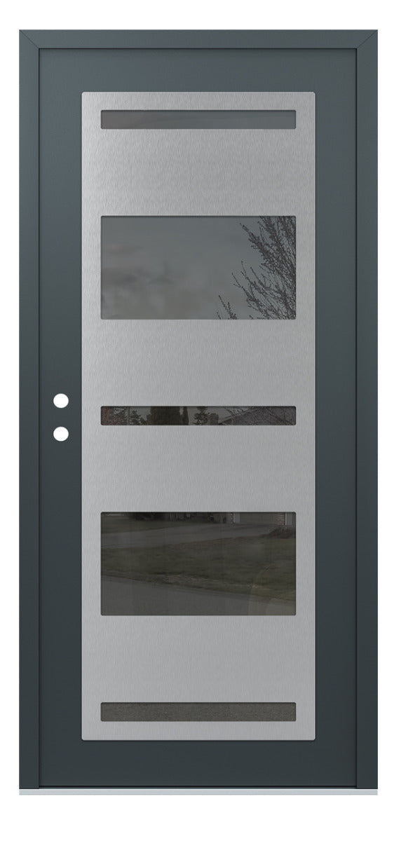 Belldinni Diamond C10 Anthracite Modern Exterior Door