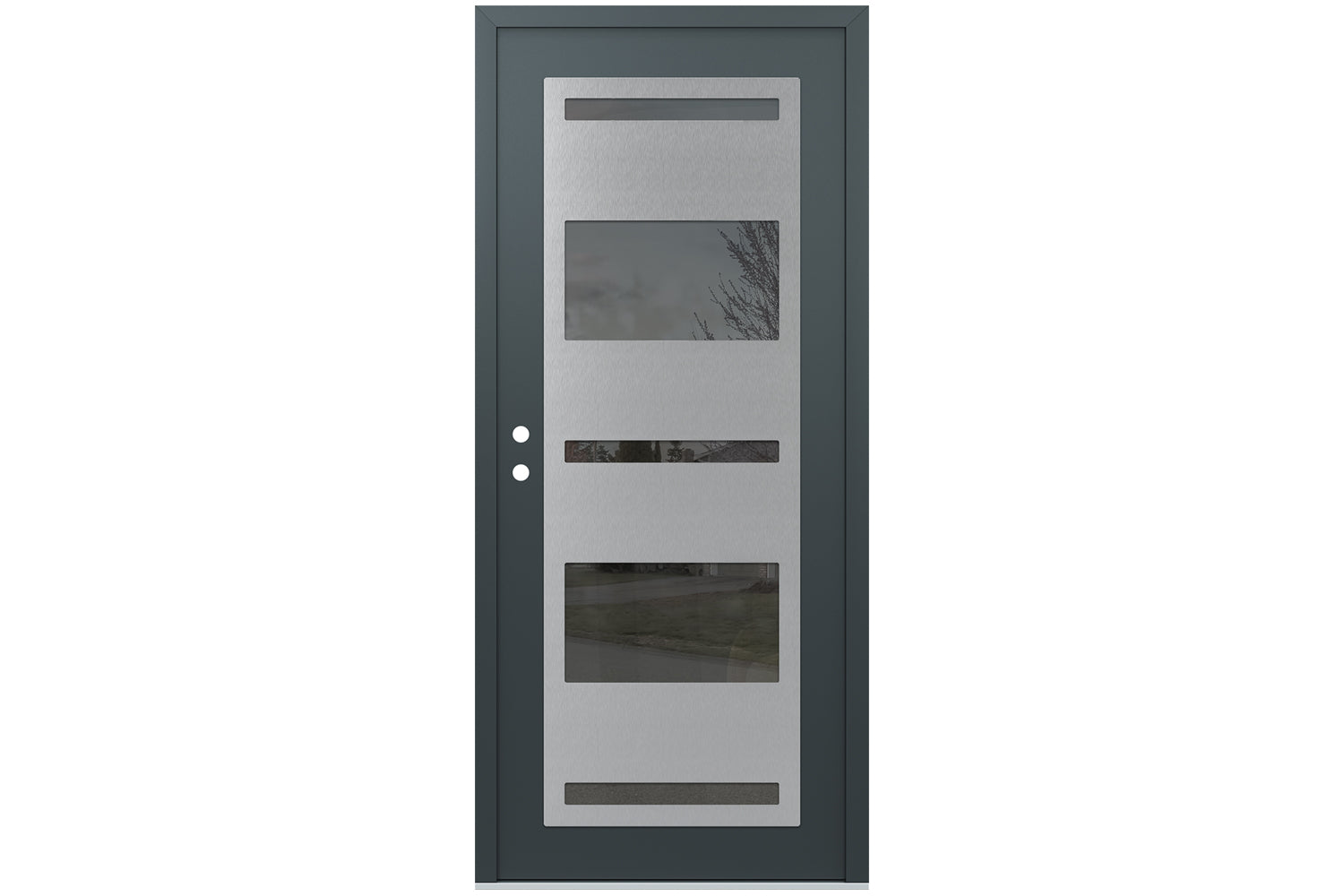 Belldinni Diamond C10 Anthracite Modern Exterior Door