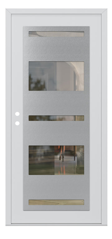 Belldinni Diamond C10 White Modern Exterior Door