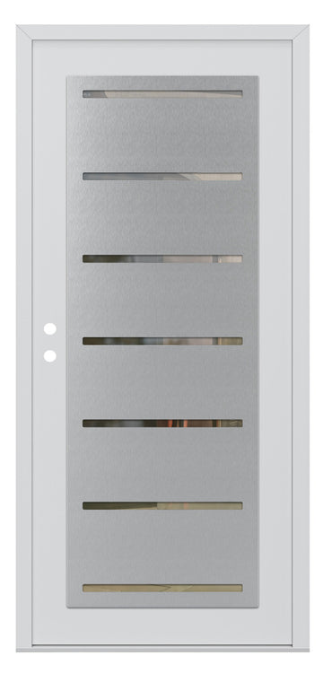 Belldinni Diamond C11 White Modern Exterior Door
