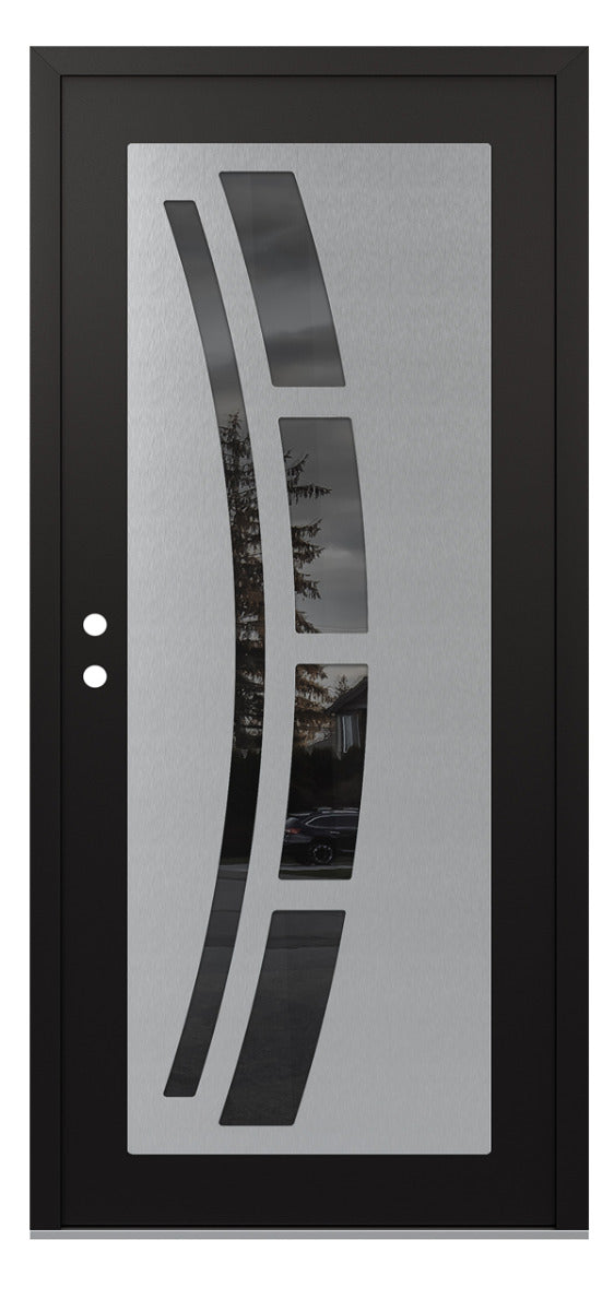 Belldinni Diamond C12 Black Modern Exterior Door