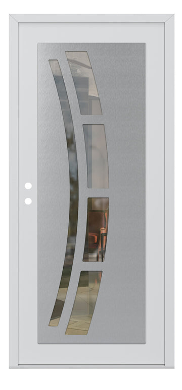 Belldinni Diamond C12 White Modern Exterior Door
