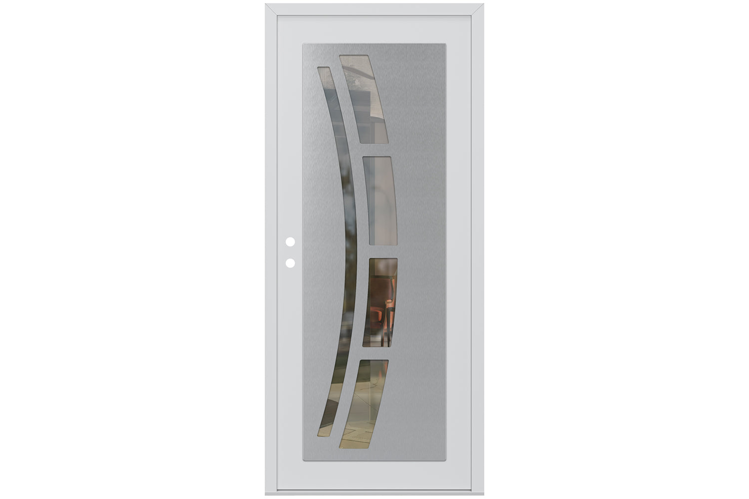 Belldinni Diamond C12 White Modern Exterior Door