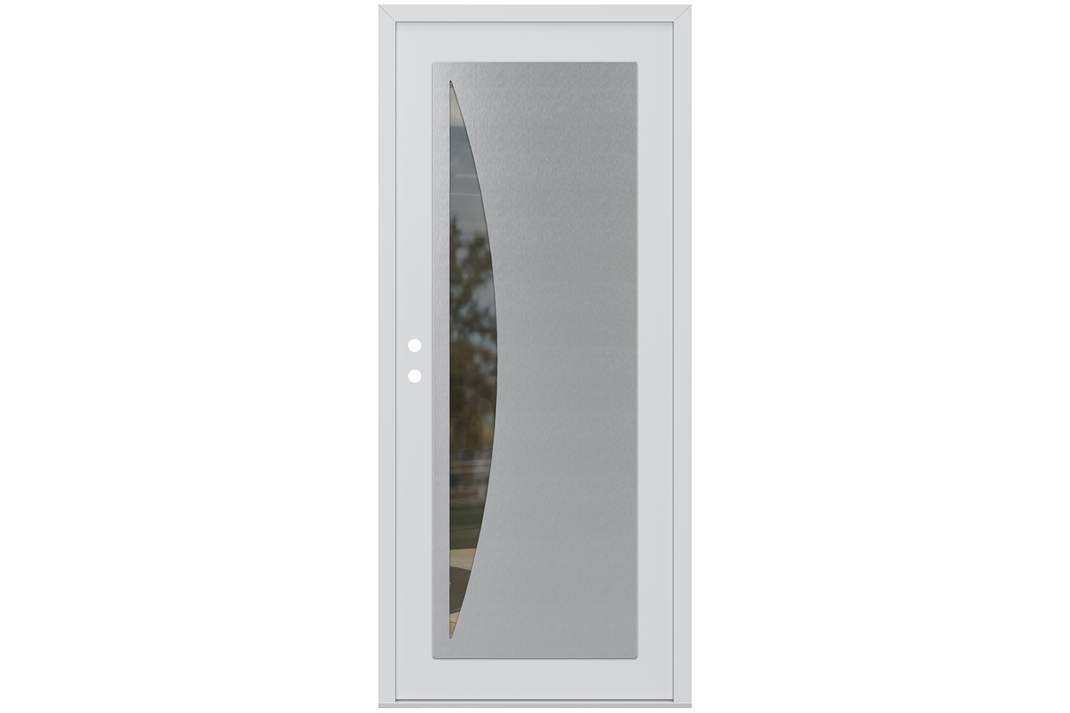 Belldinni Diamond C13 White Modern Exterior Door