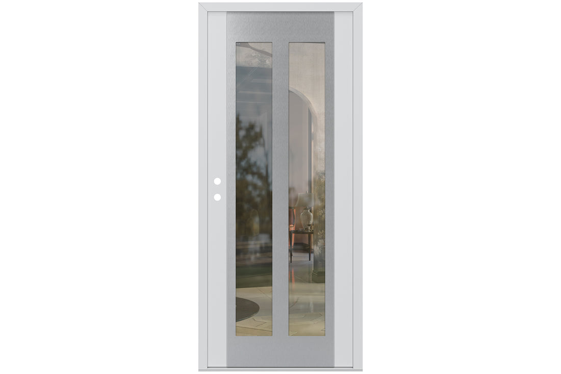 Belldinni Diamond C14 White Modern Exterior Door